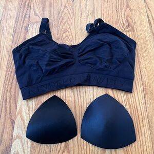 Kindred Bravely Black Nursing Bra medium